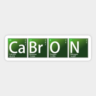 Chemical Cabron Sticker